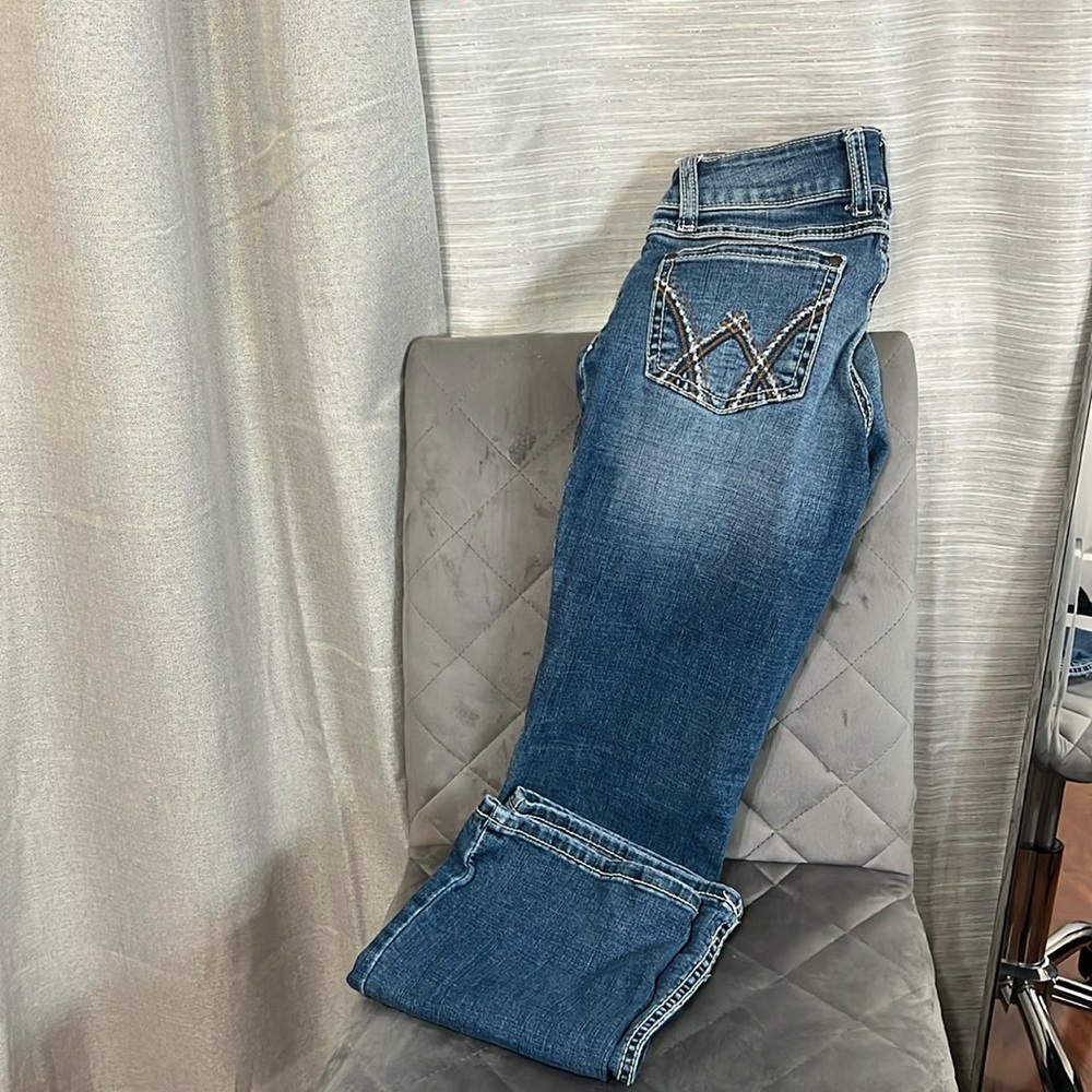 Wrangler bootcut pants - never worn too big